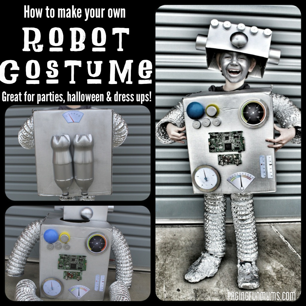 How to make the coolest Robot Costume Ever!