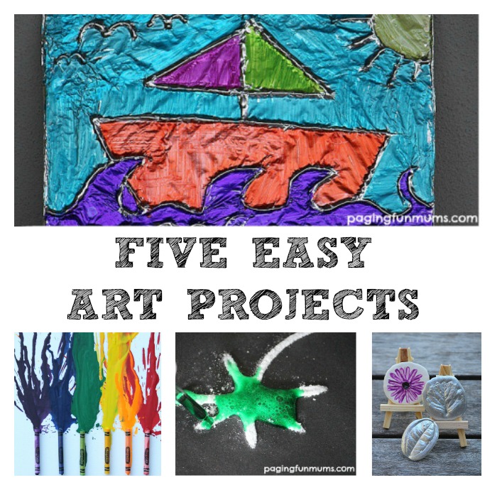 5 Easy Art Projects for Kids