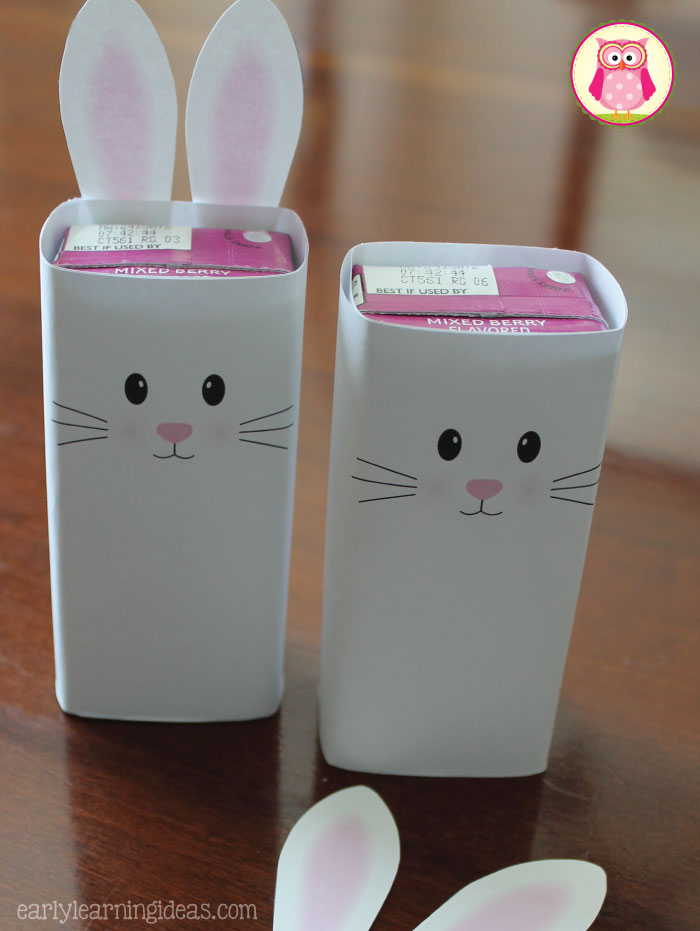 Easter Bunny Juice Box - Paging Fun Mums