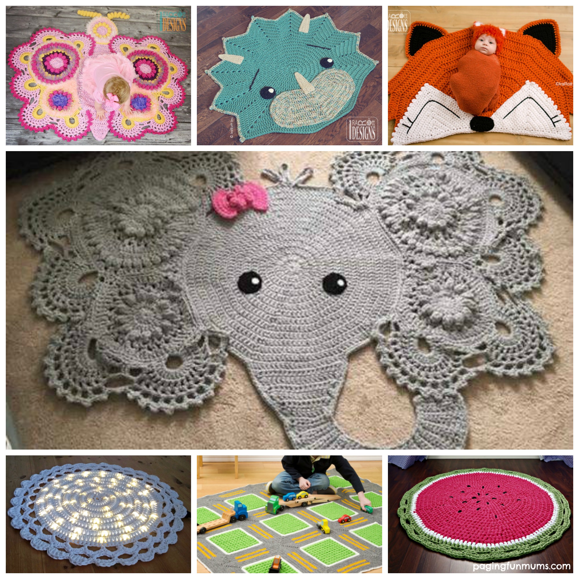 Crochet Elephant Rug Archives Paging Fun Mums