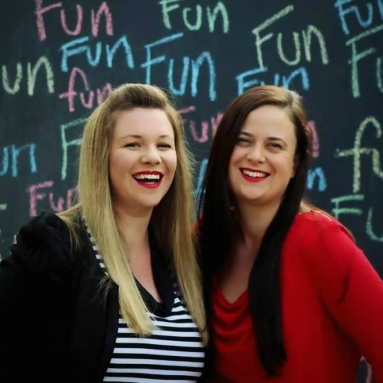 Jenni (left) & Louise (right) from Paging Fun Mums