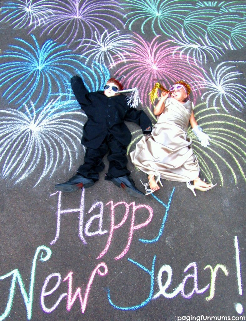 Chalk it up - Happy New Year