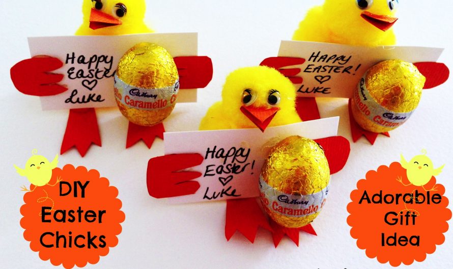 Easter Chicks – an adorable handmade Easter Gift!