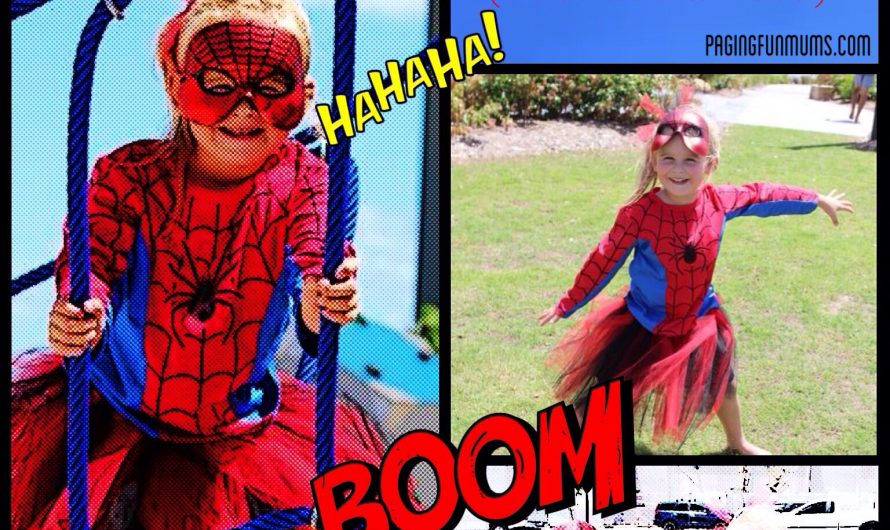 How to make a Spidergirl Costume – with a ‘no sew’ tutu – Louise