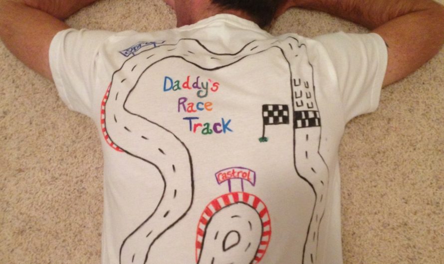 Daddy’s Race Track Tickle Shirt