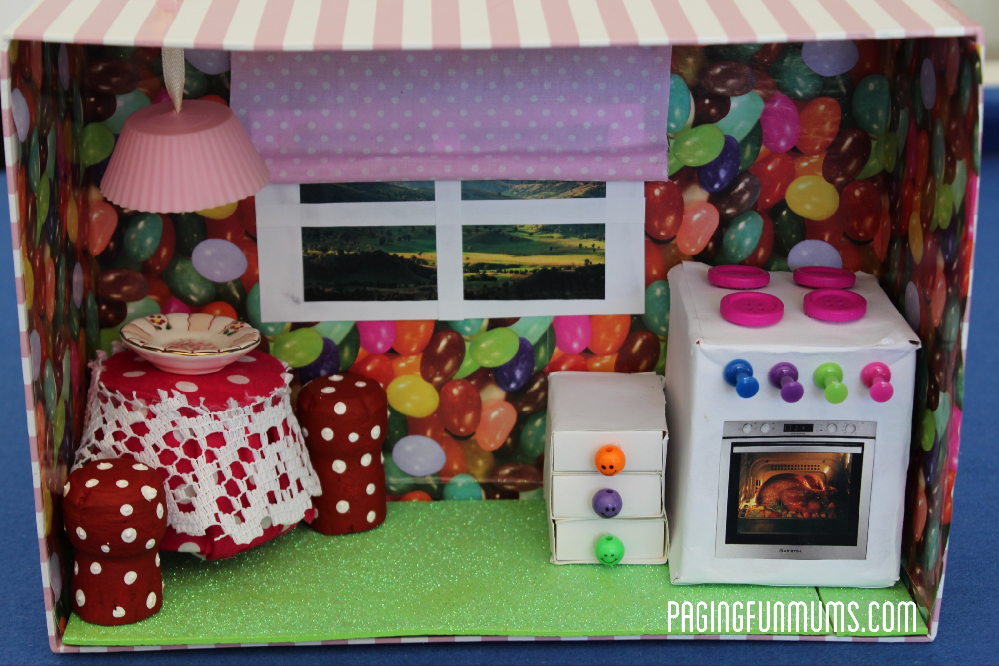 Diy deals dollhouse box