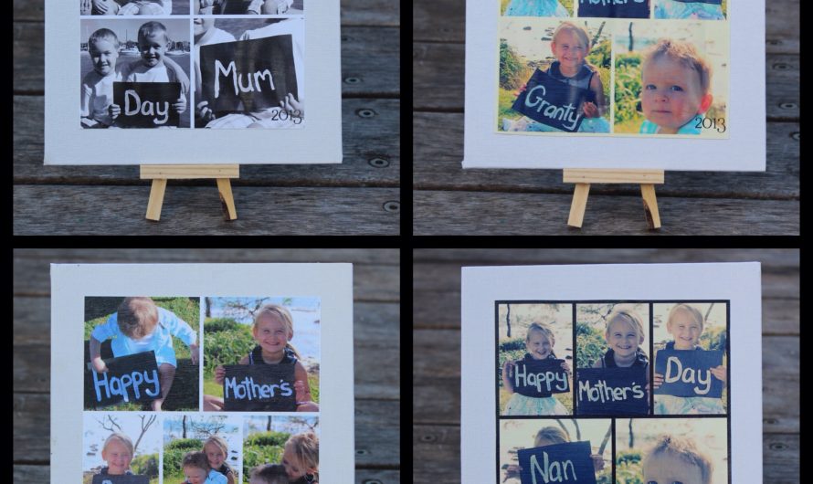 DIY Mother’s Day Canvas + Photo Shoot Tips