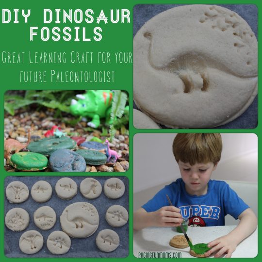 DIY Dinosaur Fossils!