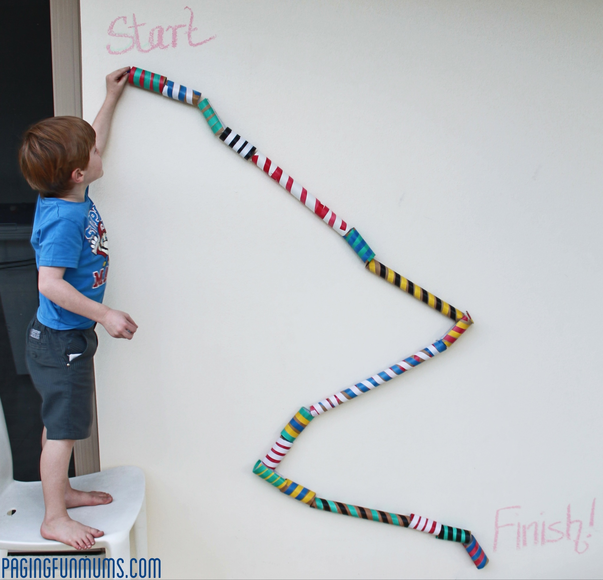 DIY Marble Track