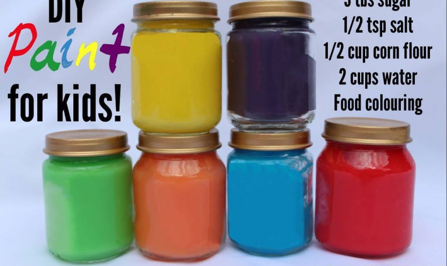 DIY Paint – Made from household ingredients