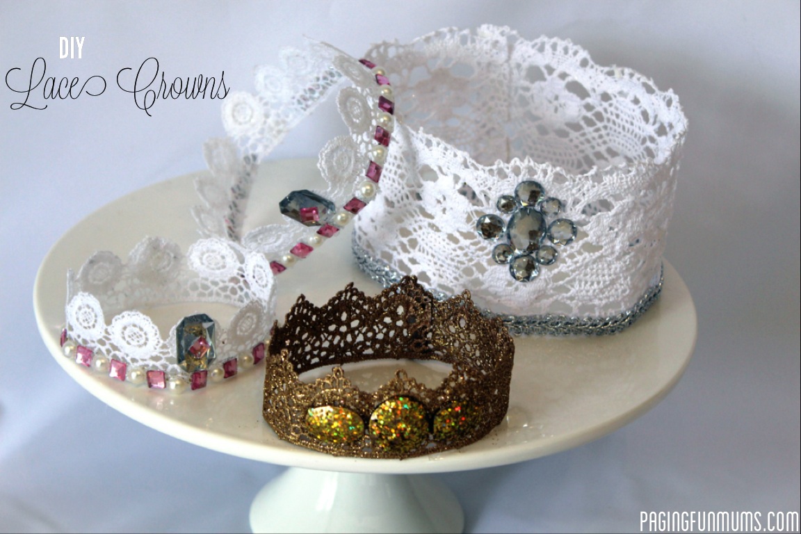 DIY Lace Bracelet with Pearls