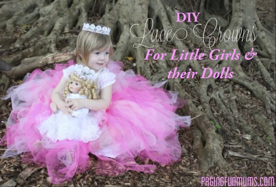 DIY Lace Crowns