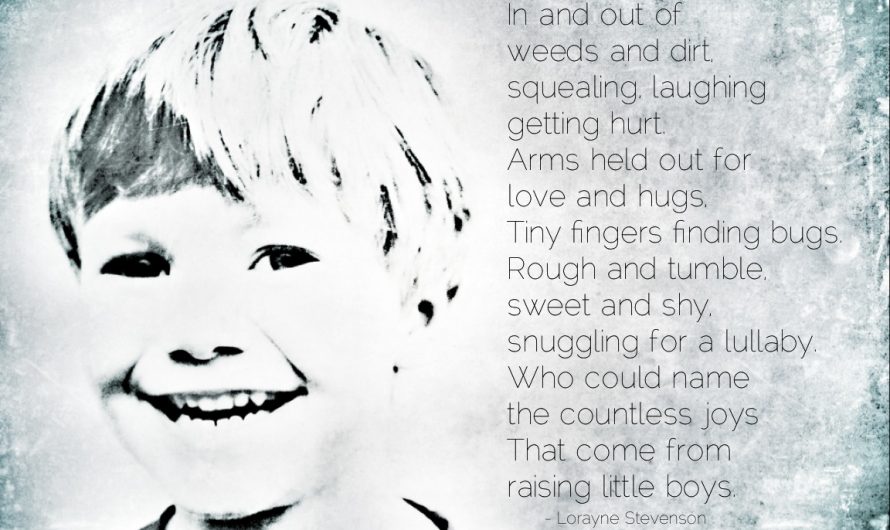 The countless joys from raising boys…