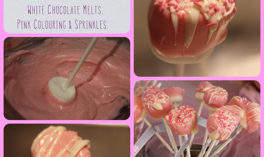Marshmallow Pops – Much easier than Cake Pops!