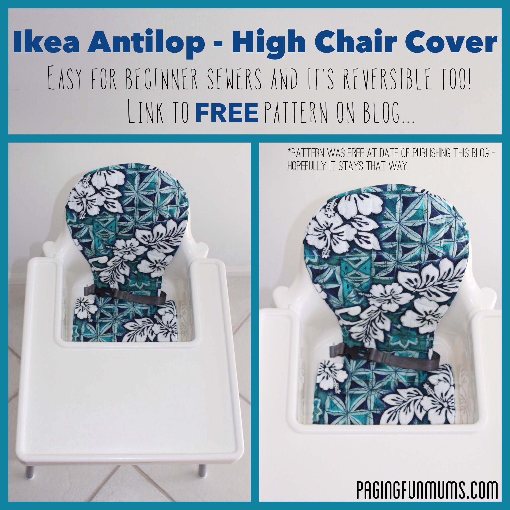 Ikea High Chair Cover