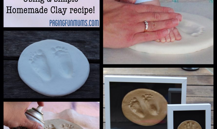 DIY Baby Keepsake – using Homemade Clay!