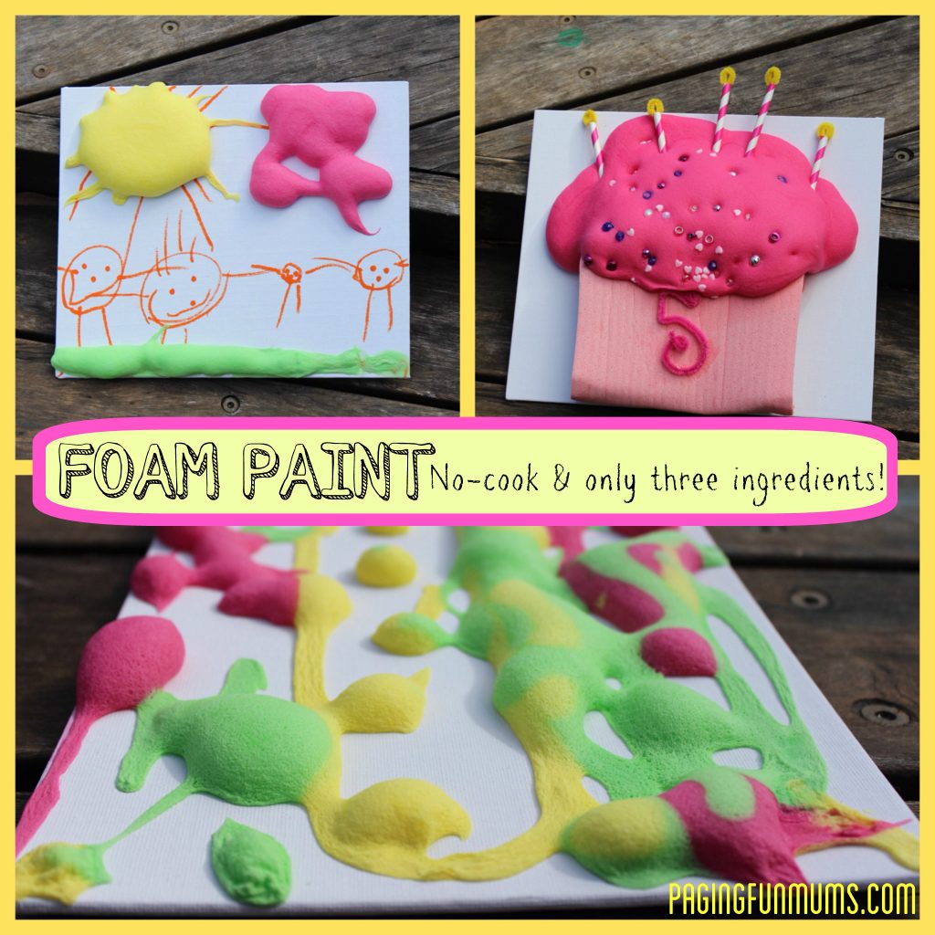 Foam Paint for Kids