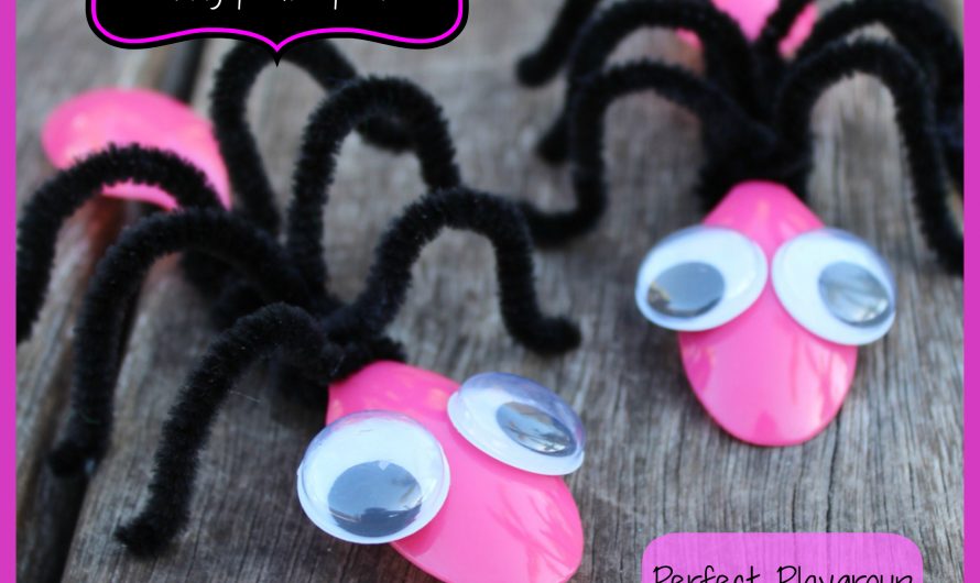 Cute BUG Craft – using Spoons and Pipe Cleaners!