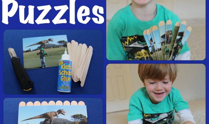 Personalised Paddlepop Stick Puzzles!