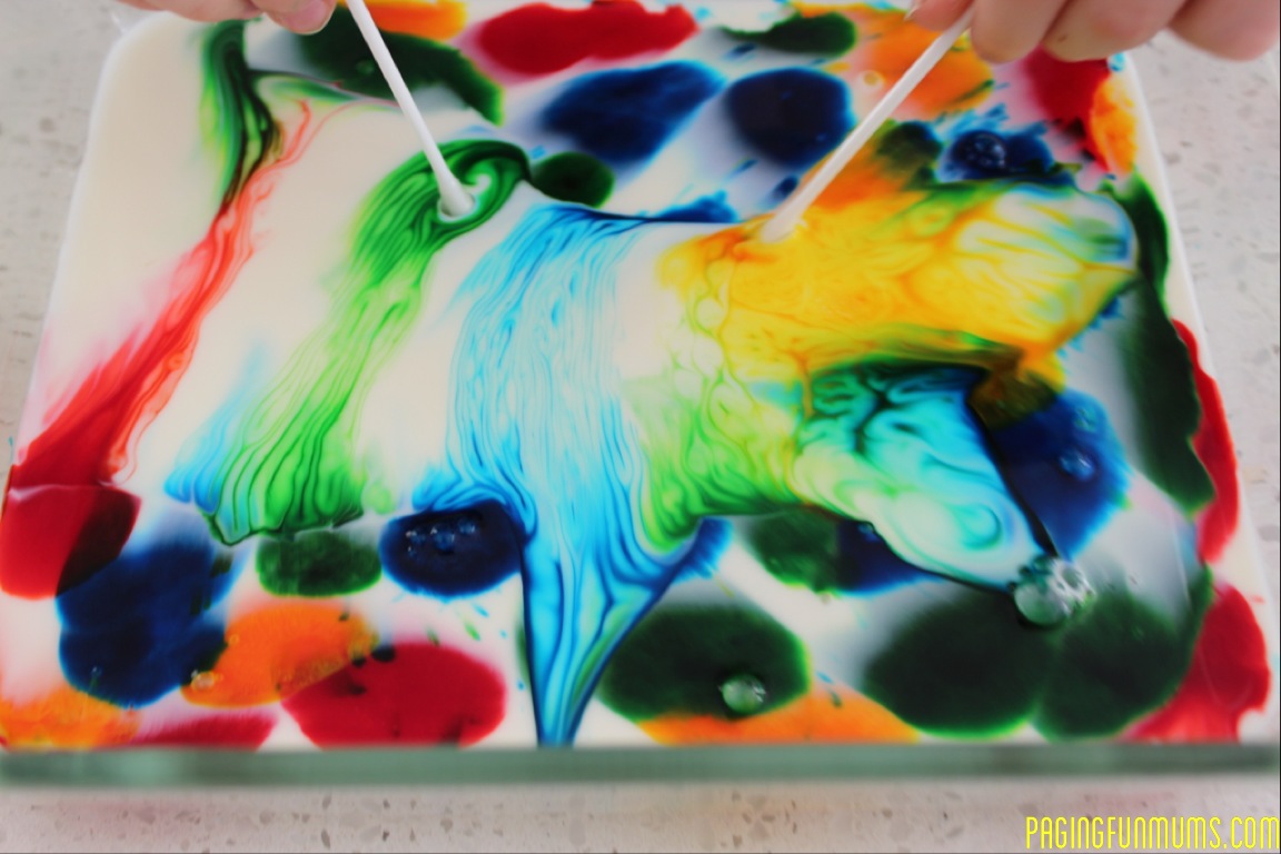 How to make art with Milk!