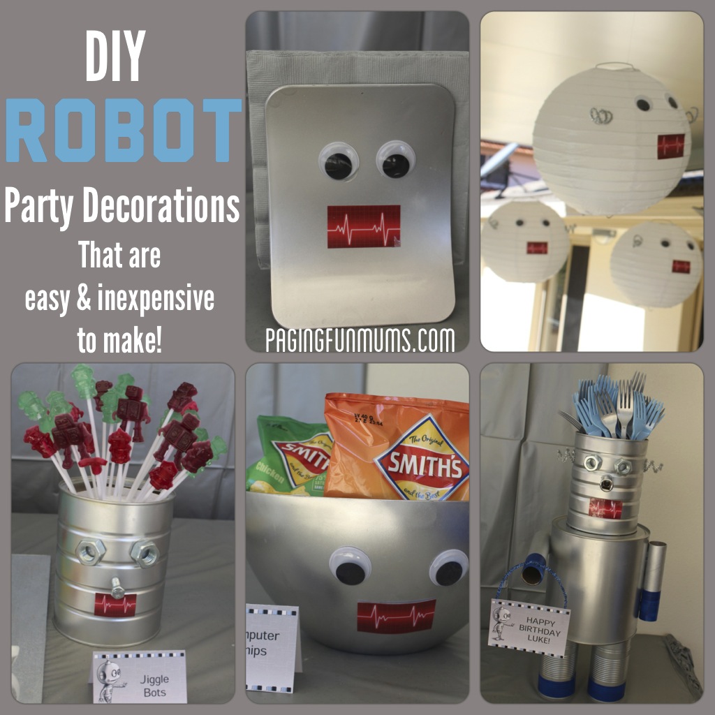 Robot Party Decorations