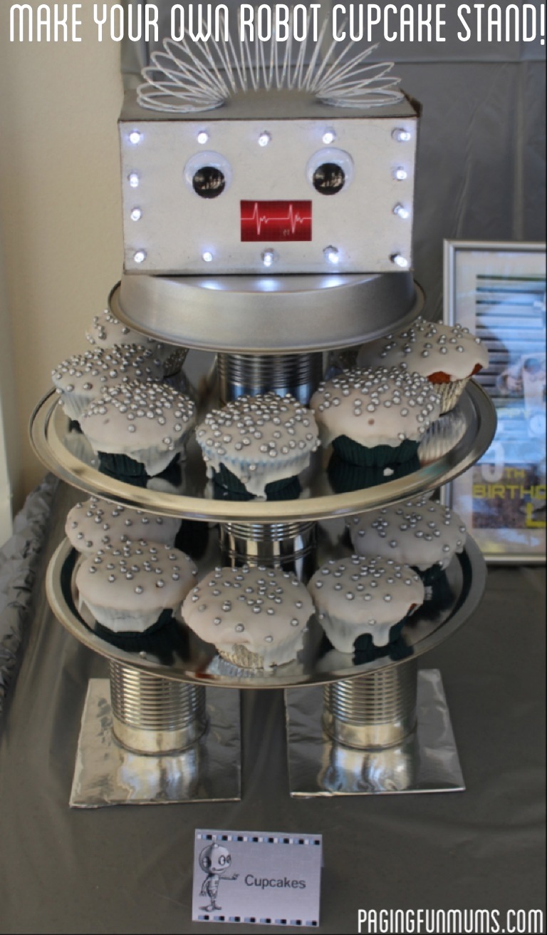 Robot Cupcakes | Here's how to make them with my step by ste… | Flickr