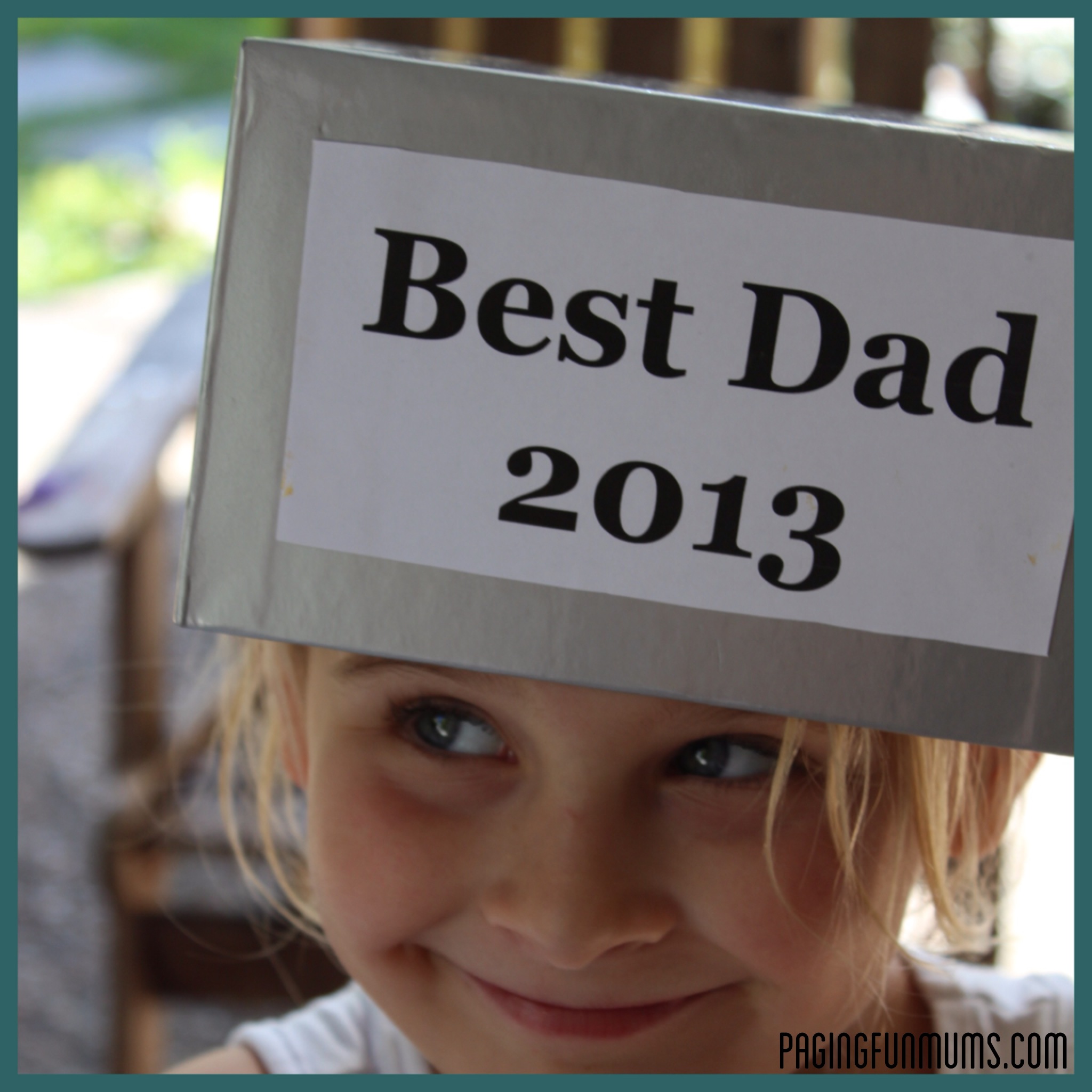 Best Dad Trophy - Great Father's Day Gift when filled with Dad's favourite treats!