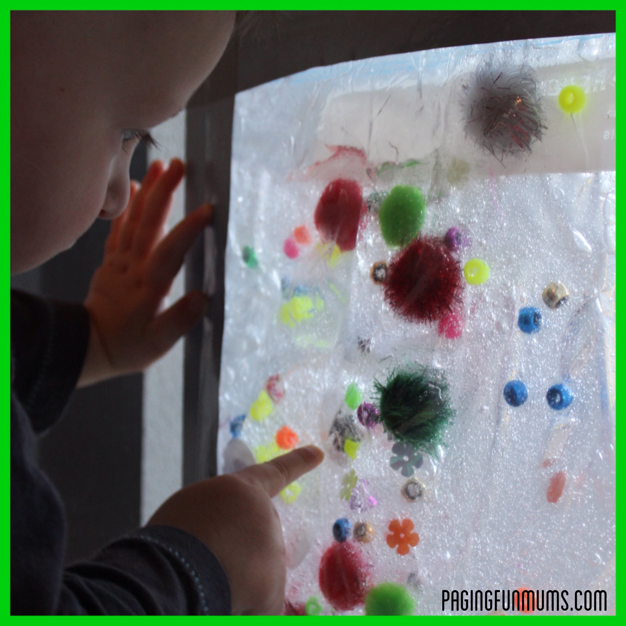 Nature Sensory Bags and Suncatchers – joyful parenting