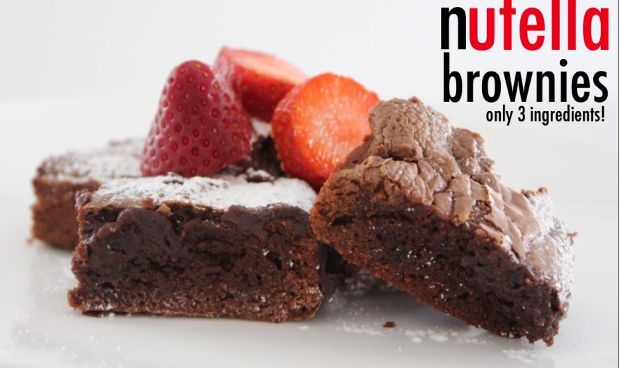 Nutella Brownies…say no more