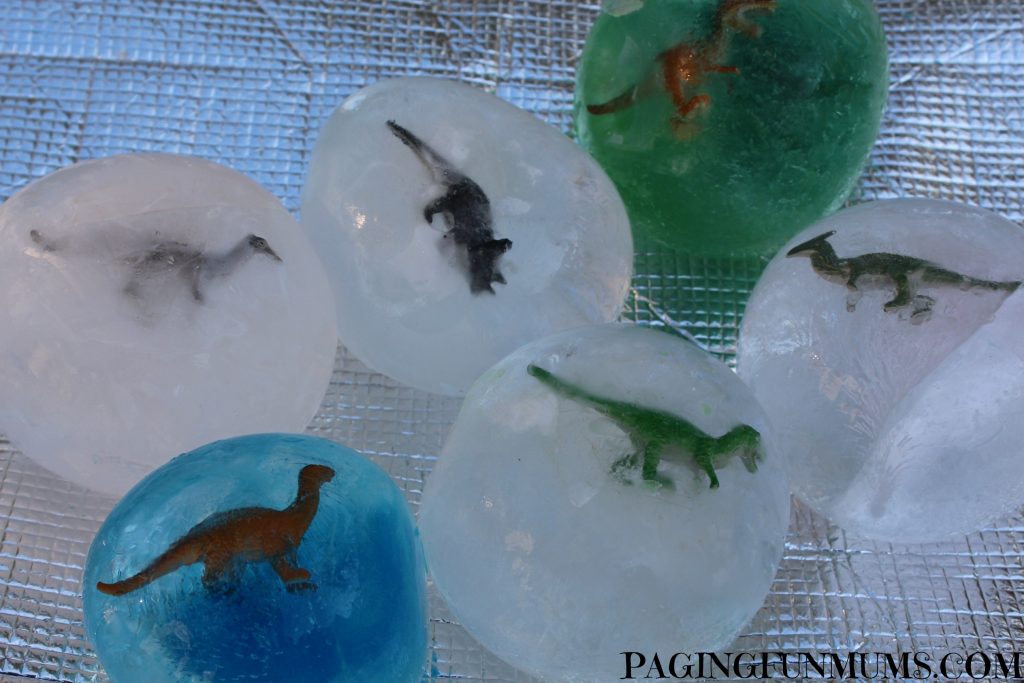 dinosaur frozen eggs