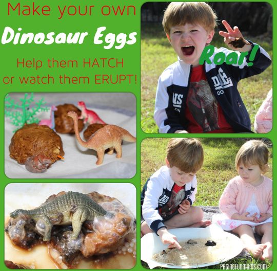 DIY Dinosaur Eggs!