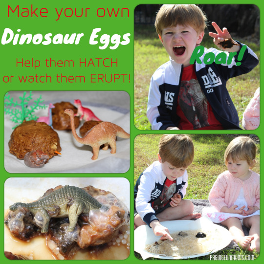DIY Dinosaur Eggs