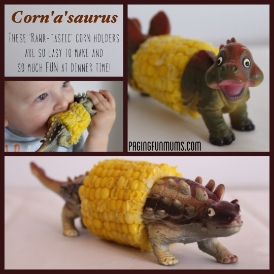 Dino Corn Holders