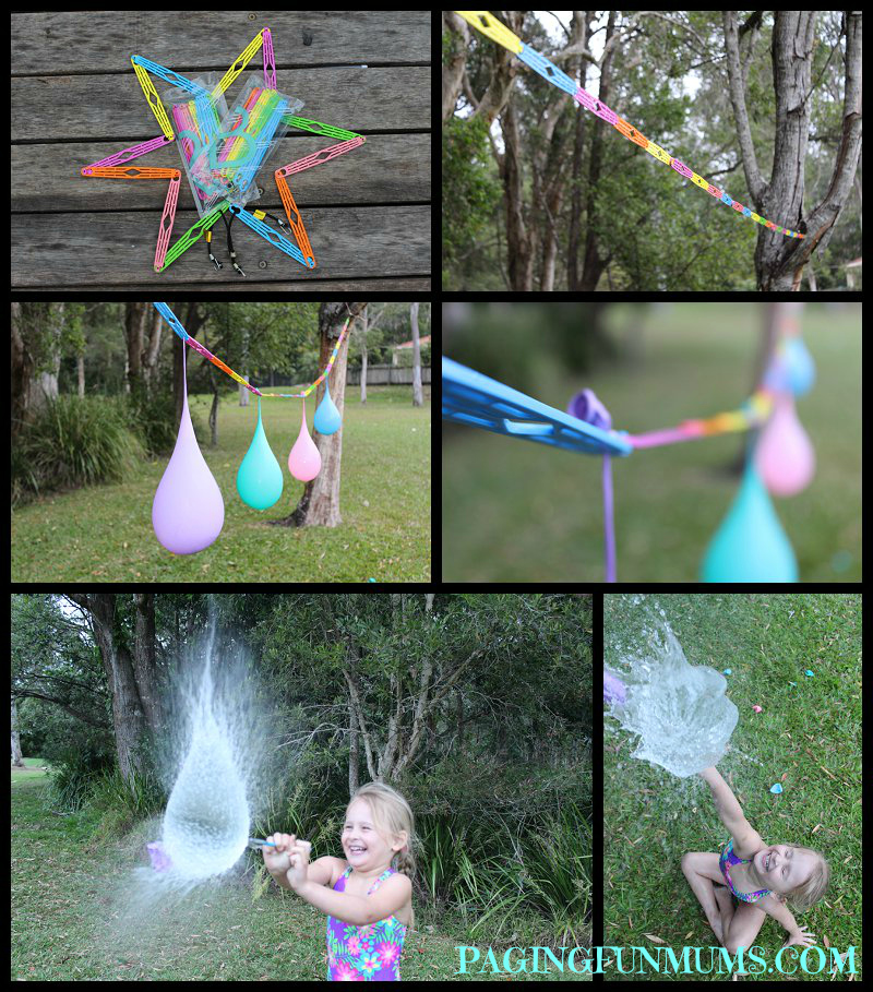 FUN Backyard Water Party With Water Balloon Pinatas!