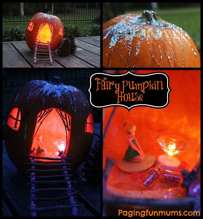 Fairy Halloween Pumpkin House