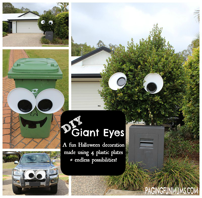 DIY Giant Googly Eye Decoration - Paging Fun Mums