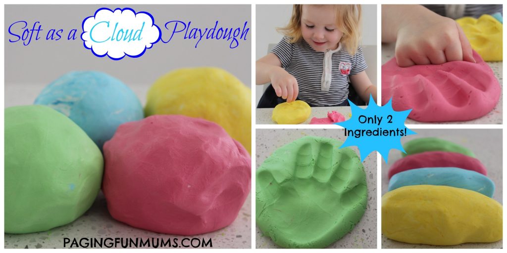 Silky and stretchy playdough - Laughing Kids Learn