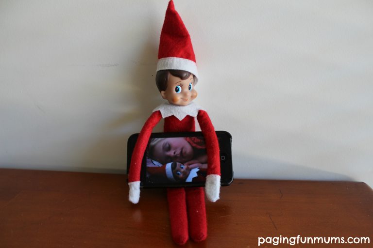 Elfie Selfies - Elf on a Shelf ideas - Paging Fun Mums