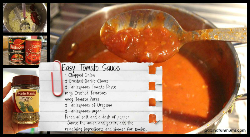 Easy Tomato Pasta Sauce Recipe