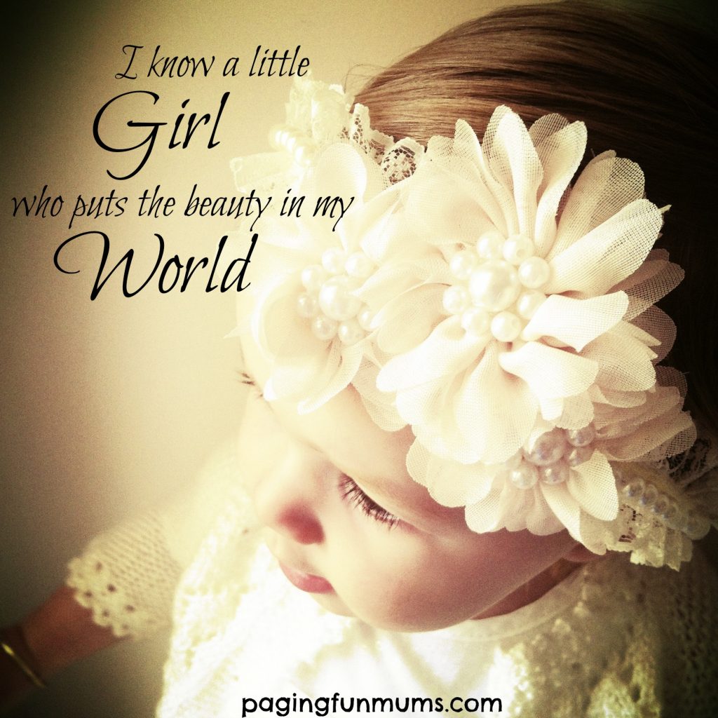 I know a little girl