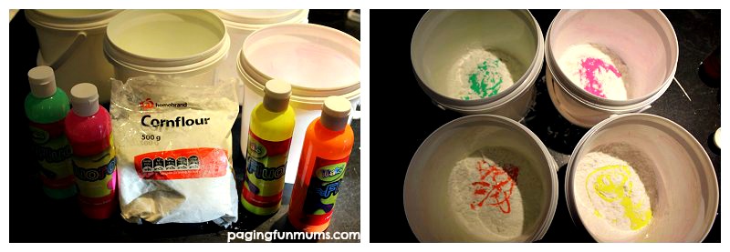 Glowing Chalk Paint Recipe