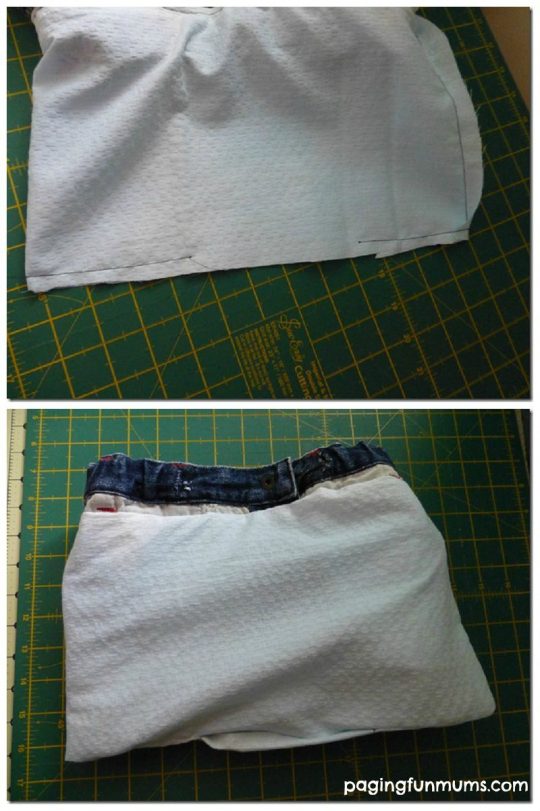 How to Make a Handbag Using a Pair of Jeans - Paging Fun Mums
