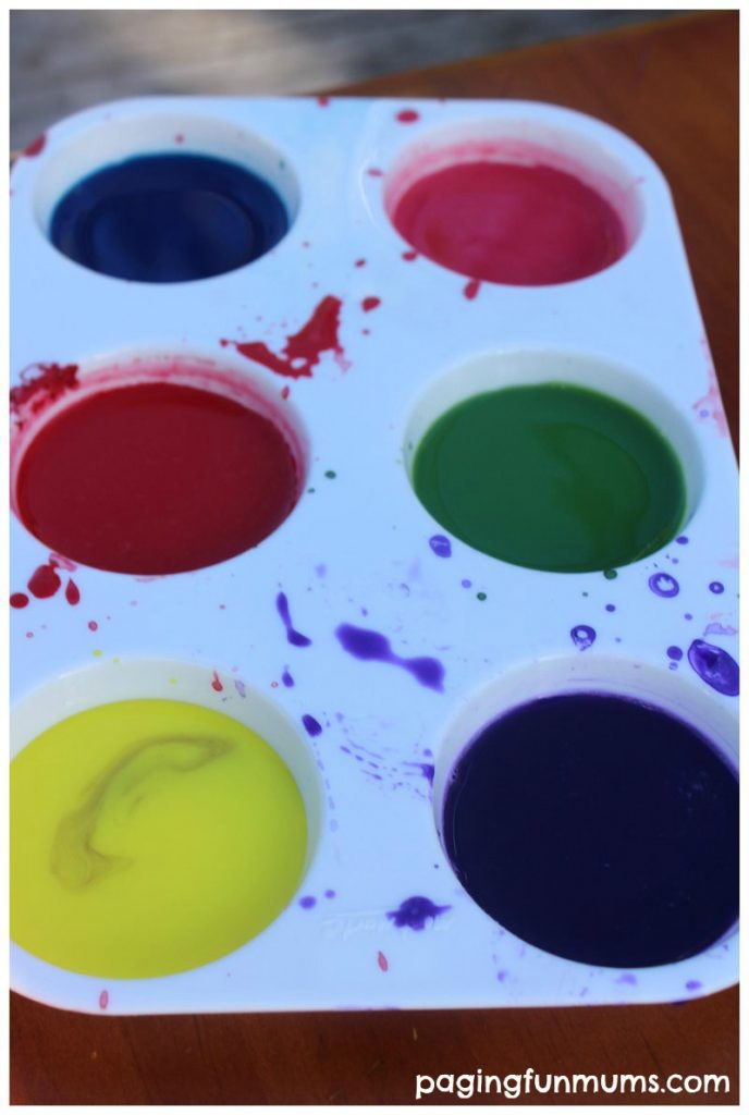 water colour paints