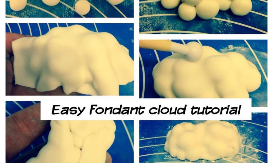 How to make Fondant Clouds for Cakes, Cupcakes and more!