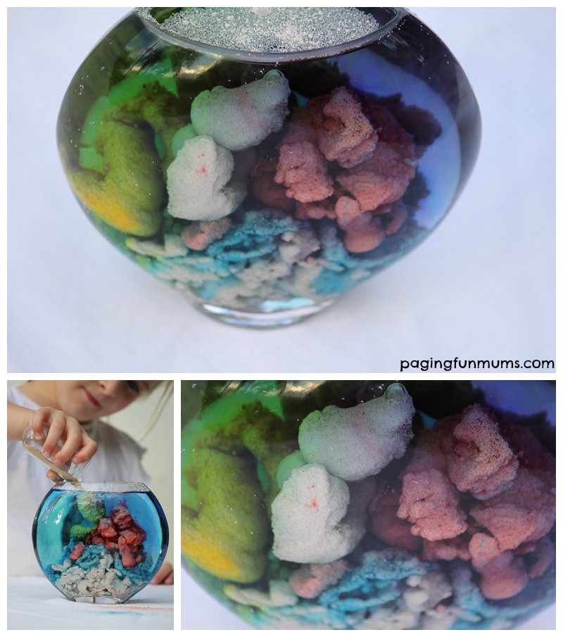 How to Make Underwater Magic Sand