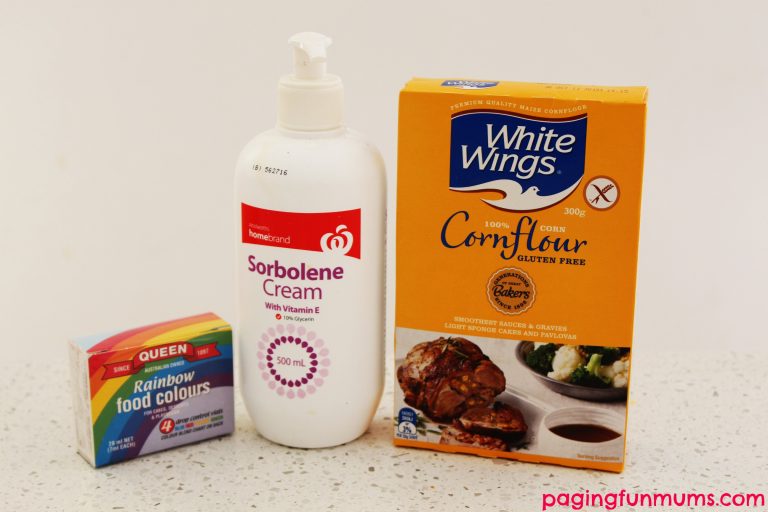 Homemade Face Paint… using only 3 ingredients!