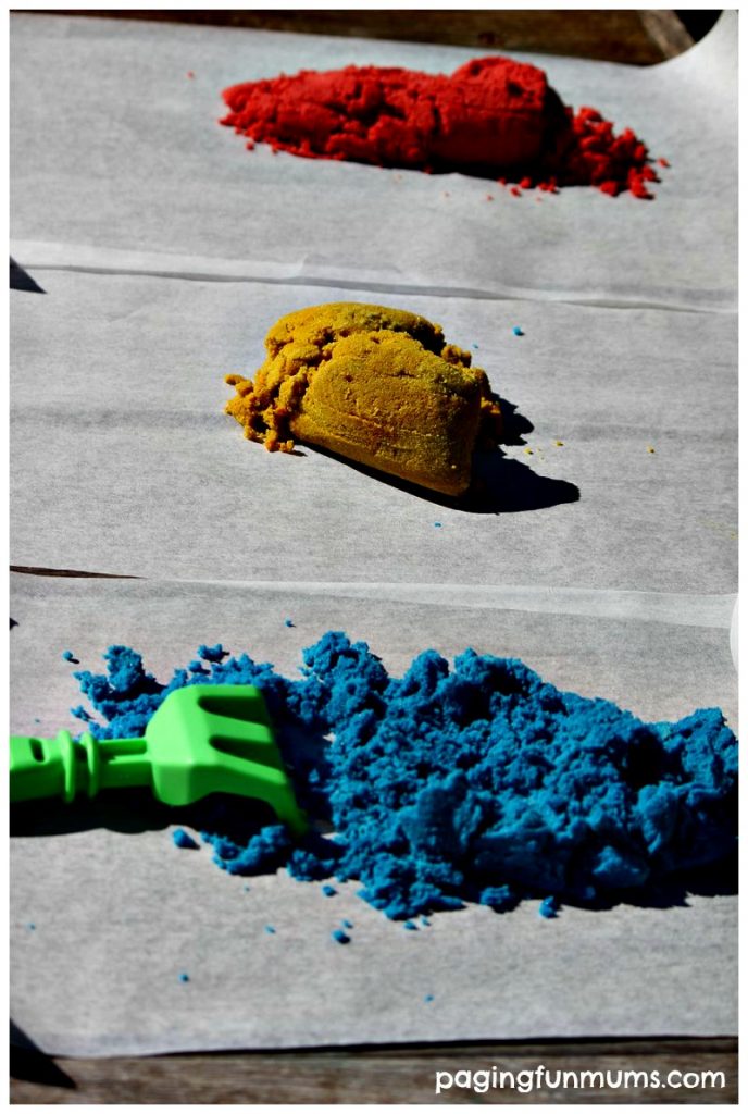 How to Dye Sand