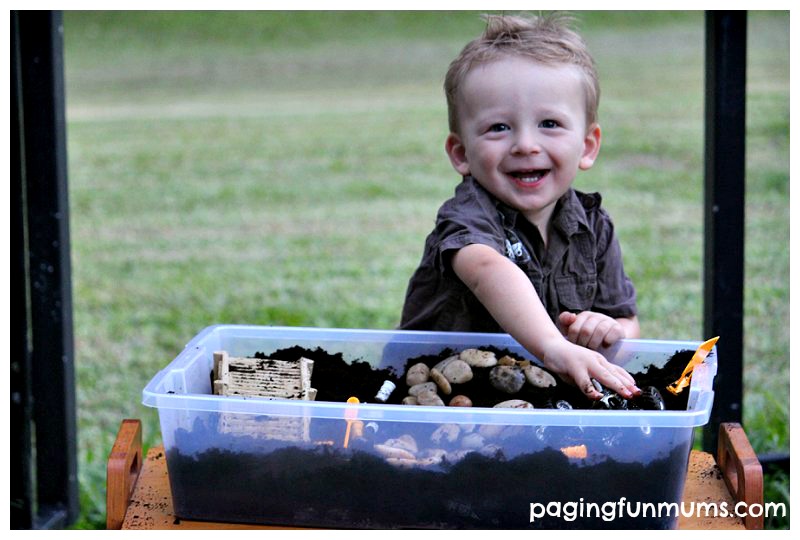 Monster Truck Sensory Play Ideas