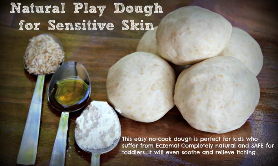 Natural Play Dough Recipe for Sensitive Skin