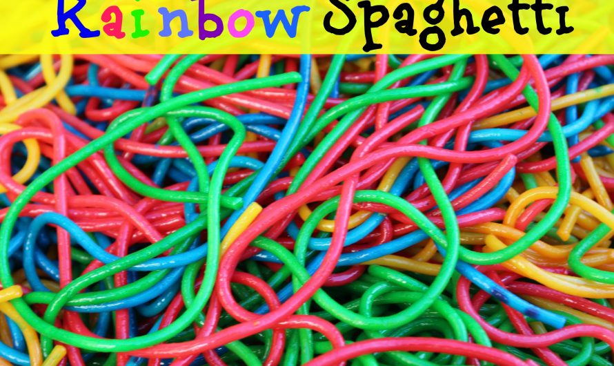 Rainbow Spaghetti!